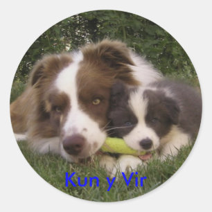 Autocollant Kun et Vir