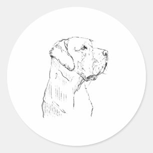 Autocollant Labrador Retriever