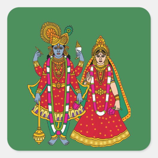 Autocollant Lakshmi Narayan (Devant)