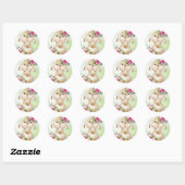 Autocollant lapin de Pâques (Feuille)