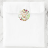 Autocollant lapin de Pâques (Sac)