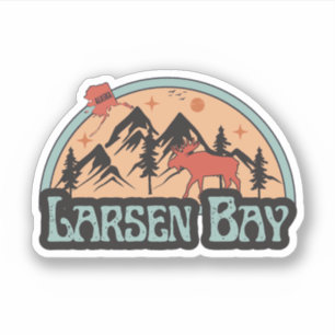 Autocollant Larsen Bay, Alaska