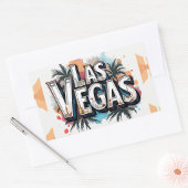 Autocollant Las Vegas Palm Splash