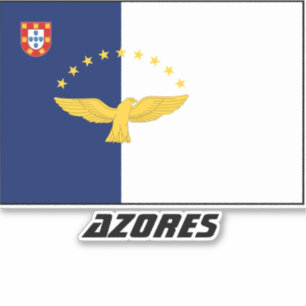 Autocollant laser indicateur Açores