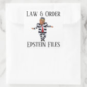 Autocollant Law & Order (Sac)