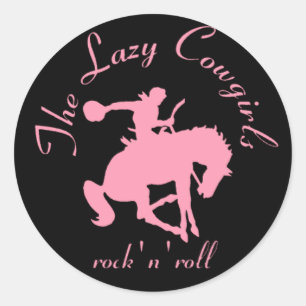 Autocollant Lazy Cowgirls