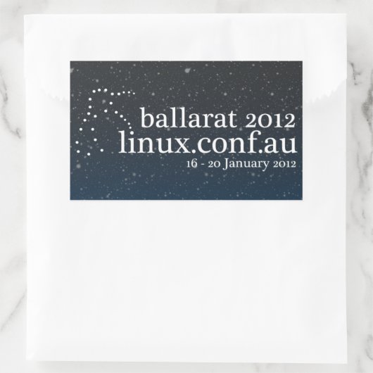 Autocollant LCA2012 (Sac)