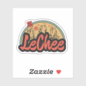 Autocollant LeChee, Arizona (Feuille)