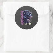 Autocollant Leçons de Gorille En colère (Sac)