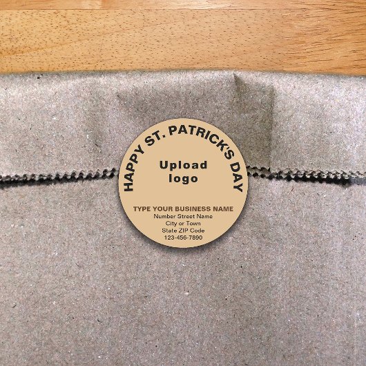 Autocollant léger Brown Saint Patrick Business Rou
