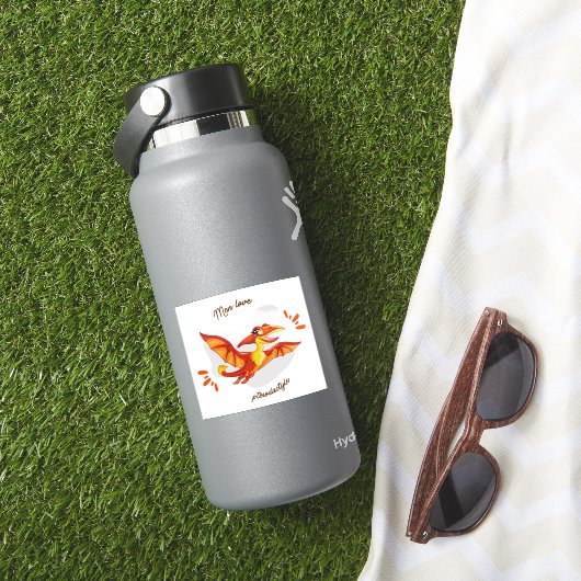 Autocollant Les Hommes Aiment les Ptérodactyles (HydroFlask Insitu)