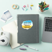 Autocollant Les jours heureux commencent par des p (Couverture iPad)