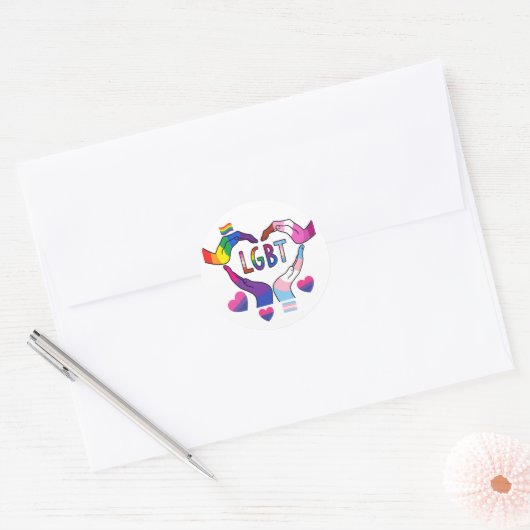 Autocollant LGBT (Enveloppe)