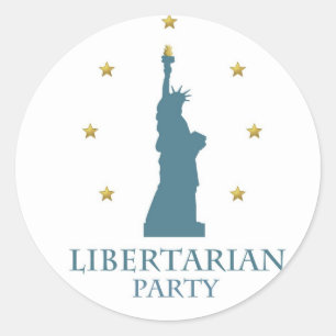Autocollant libertaire de partie