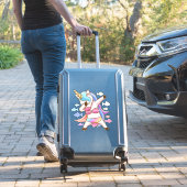 Autocollant Licorne Dabbing (Valise Insitu)