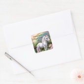 Autocollant Licorne Magique d'Été (Enveloppe)