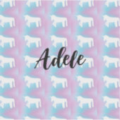 Autocollant Licorne Mignon Prépa (Devant)