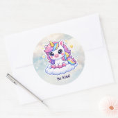Autocollant Licorne Mignonne (Enveloppe)