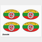 Autocollant Lietuvos Policija (Feuille)