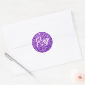 Autocollant Lilac RSVP (Enveloppe)