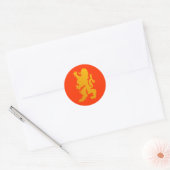 Autocollant Lion Puissant (Enveloppe)