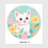 Autocollant Little Kitty (Feuille)