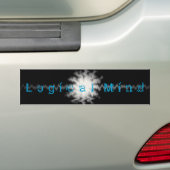 Autocollant logique de Bumpter d'esprit (En voiture)