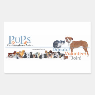 Autocollant logo de PUPs