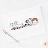 Autocollant logo de PUPs (Enveloppe)