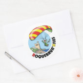 Autocollant logo Roquebrun'Ailes (Enveloppe)