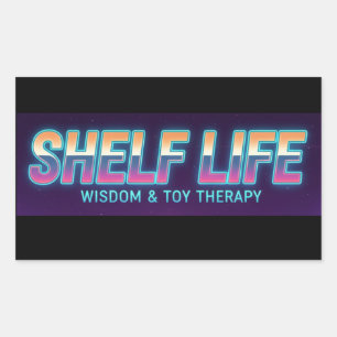 Autocollant Logo Shelf Life 2