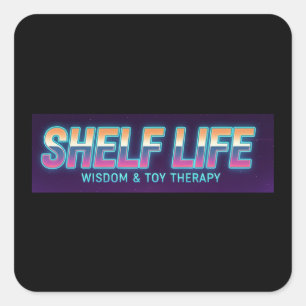 Autocollant Logo Shelf Life 2