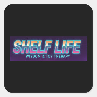 Autocollant Logo Shelf Life 2