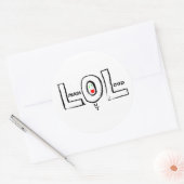 Autocollant LOL (Enveloppe)
