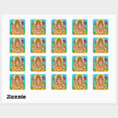 Autocollant Lord Ganesha (Feuille)