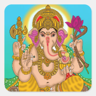 Autocollant Lord Ganesha