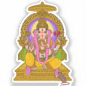 Autocollant Lord Ganesha (Recto)