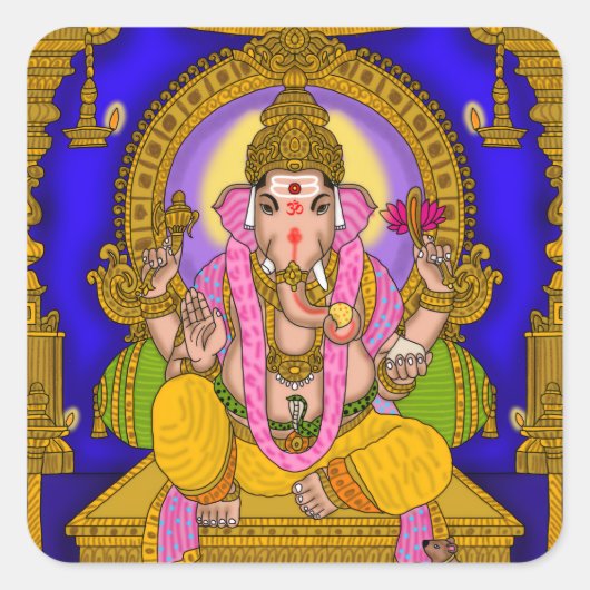 Autocollant Lord Ganesha (Devant)