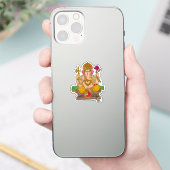 Autocollant Lord Ganesha (Téléphone)