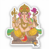 Autocollant Lord Ganesha (Recto)