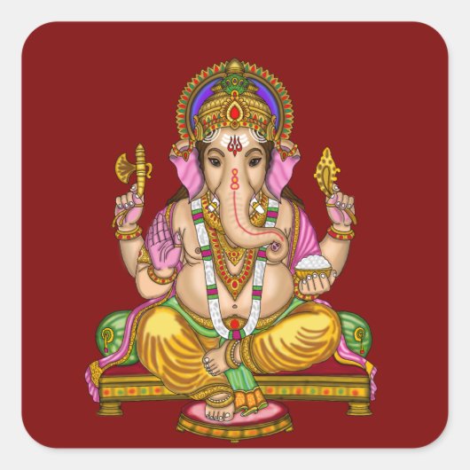 Autocollant Lord Ganesha (Devant)