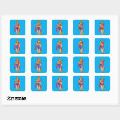 Autocollant Lord Hanuman (Feuille)