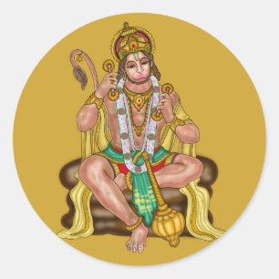 Autocollant Lord Hanuman