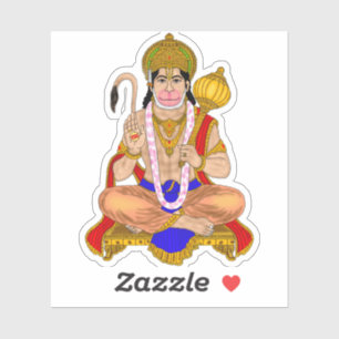 Autocollant Lord Hanuman