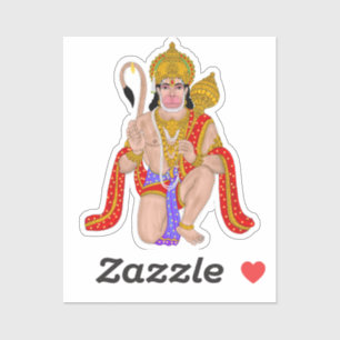 Autocollant Lord Hanuman – Déco & Motivation Spiri