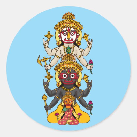 Autocollant Lord Jagannath  (Devant)