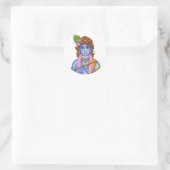 Autocollant Lord Krishna (Sac)