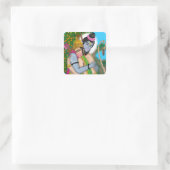 Autocollant Lord Rama & Hanuman (Sac)