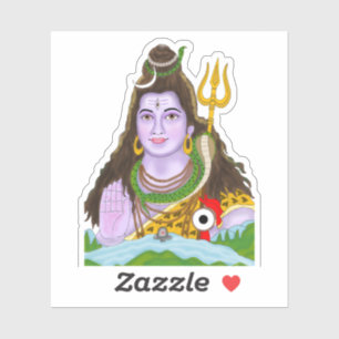 Autocollant Lord Shiva