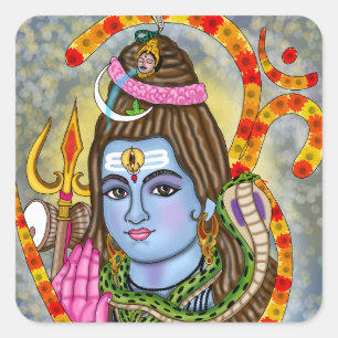 Autocollant Lord Shiva
